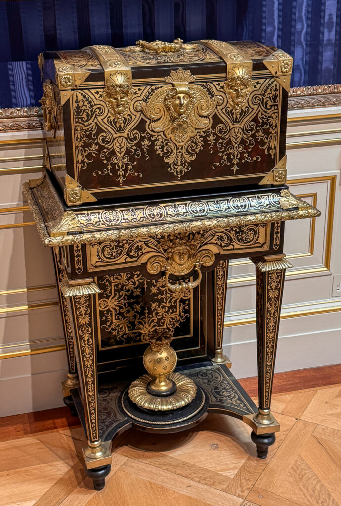 A chest attributed to Charles Andre Boulle