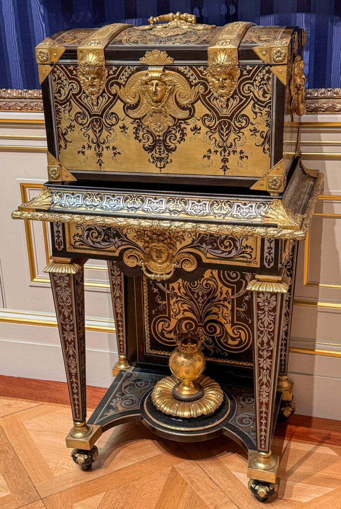 A chest attributed to Charles Andre Boulle